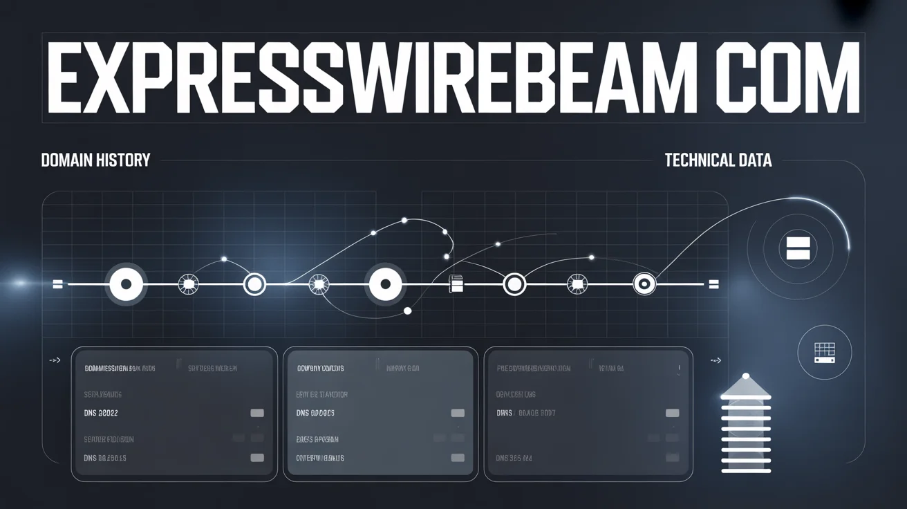 Expresswirebeam com Domain History, Age, and Technical Details Explained
